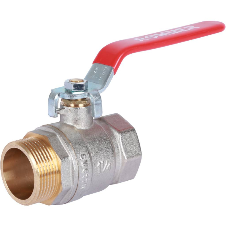 Шаровой кран ROMMER (RBV-0002-0210332) 1 1/4 ВН/НР, ручка рычаг