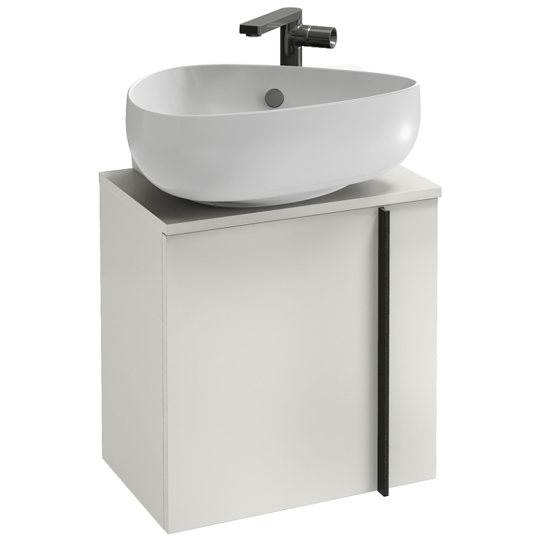 Тумба под рукомойник Jacob Delafon Nouvelle Vague EB3045G-G1C, белый