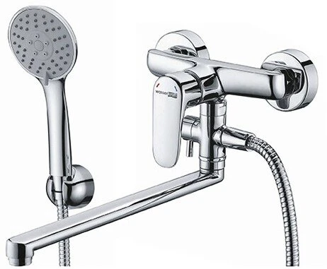 Смеситель для ванны с длинным изливом WasserKraft Vils 5602L
