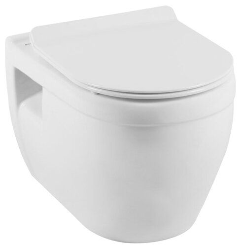 Подвесной унитаз Aquanet Glide с микролифтом, безободковый Glide-W CL-11042