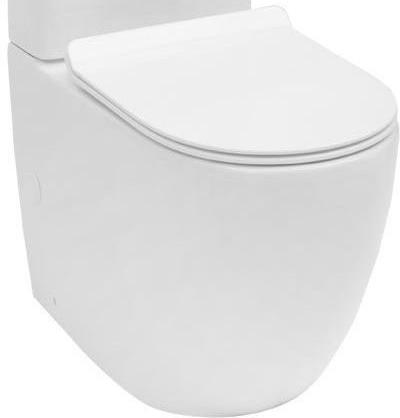 Чаша напольного унитаза Aquanet Cetus  с микролифтом, безободковая CETUS-C1