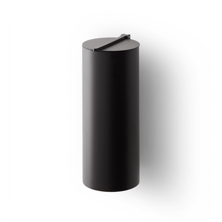 Decor Walther 0615160 - BIN 4 Soft Close Настенное ведро для ванной с внутренним контейнером - черный матовый 14,2