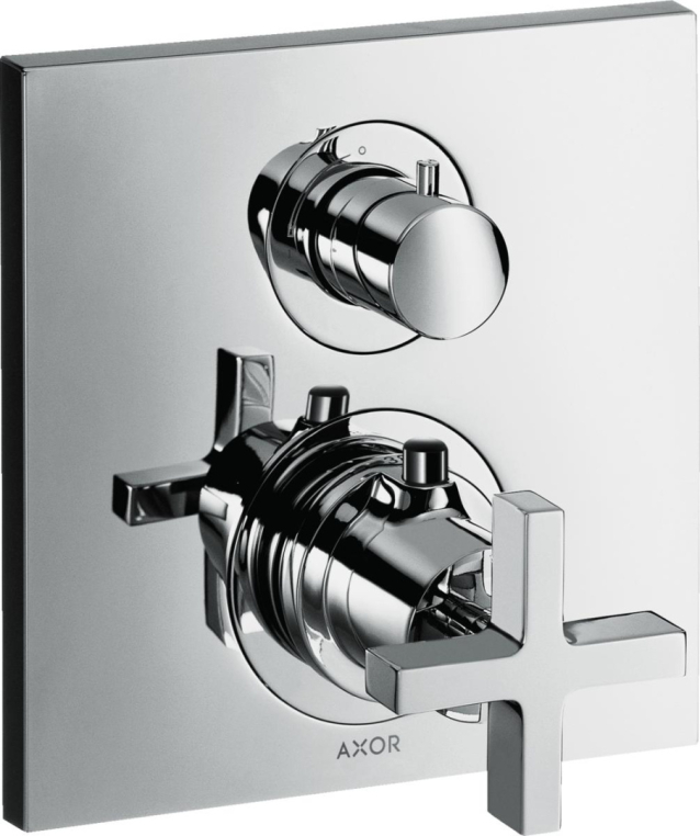 Термостат с запорным вентилем Axor Citterio 39705000