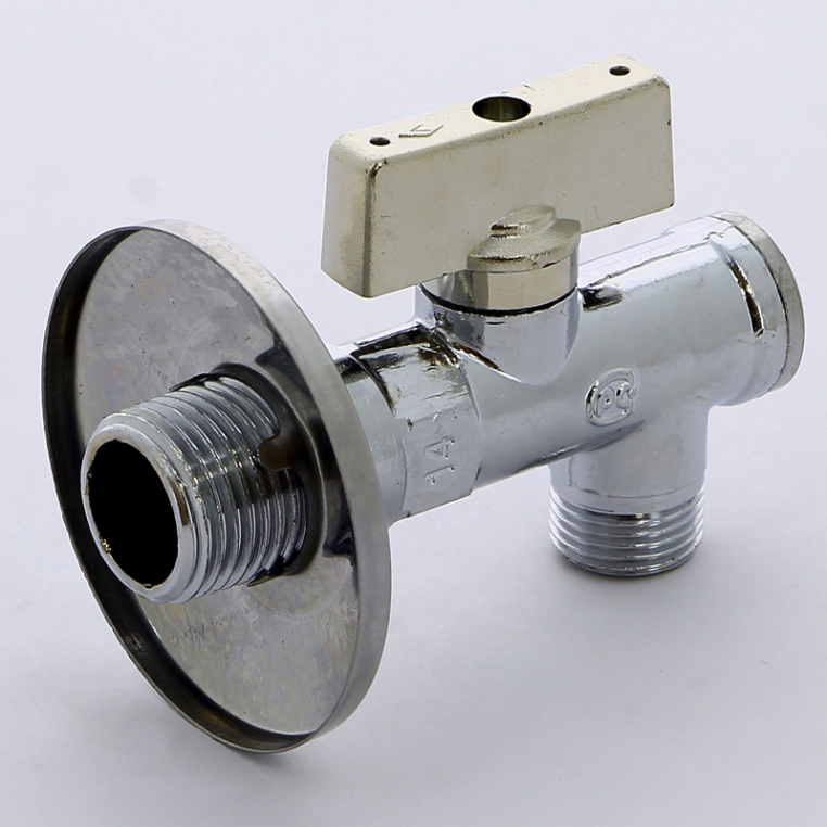 Кран угловой Bugatti Minnesota 08710004 1/2"х3/8" с фильтром и розеткой