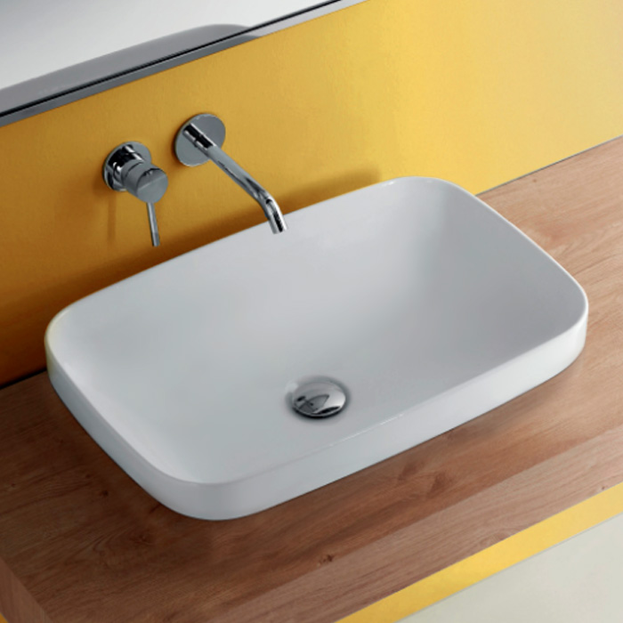 Раковина Kerasan Tribeca 60х38 см, белый матовый 514330