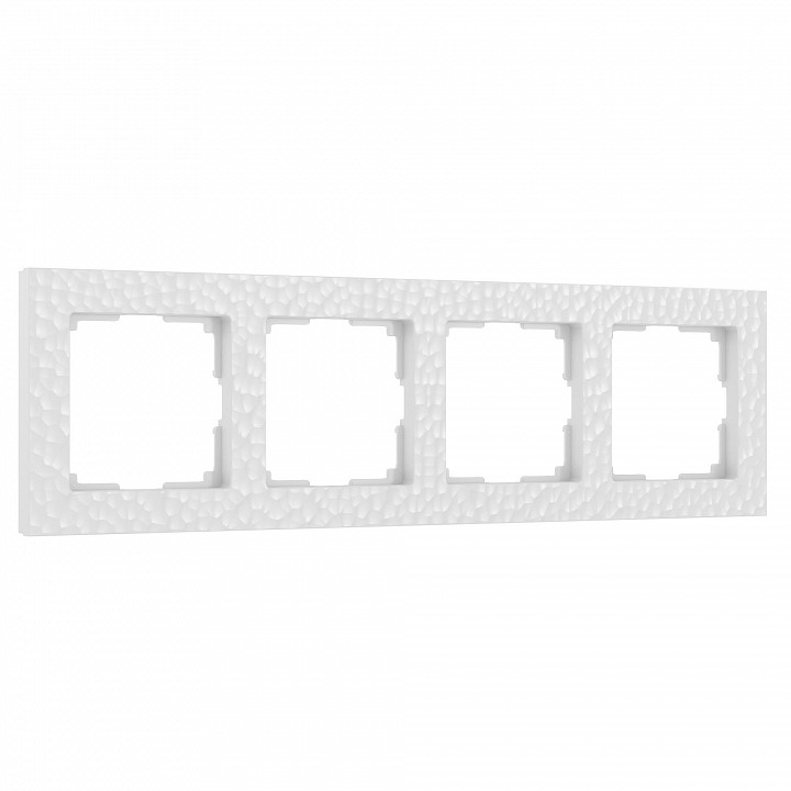 Рамка на 4 поста Werkel Hammer W0042401 (белый)