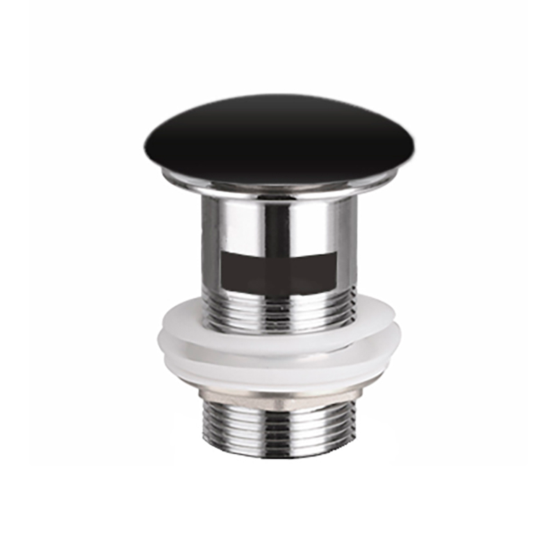 Донные клапаны CERAMICANOVA CN2000MBx Донный клапан с керамической накладкой с переливом (цвет Чёрный Матовый)