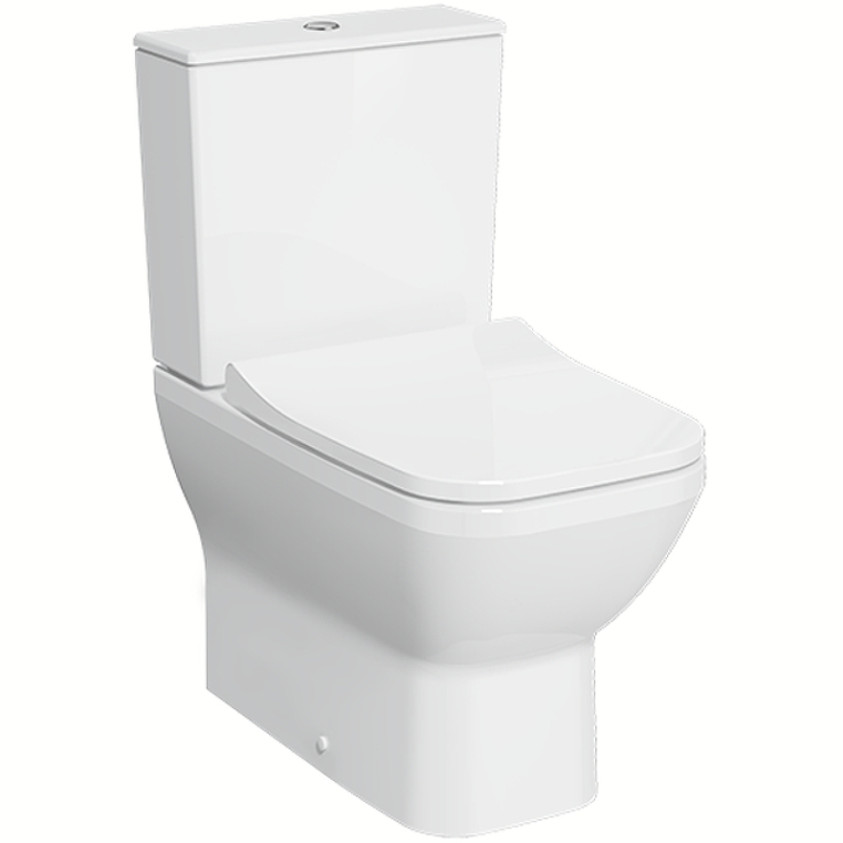 Унитаз-компакт VitrA Integra Square 9833B003-7204 с микролифтом