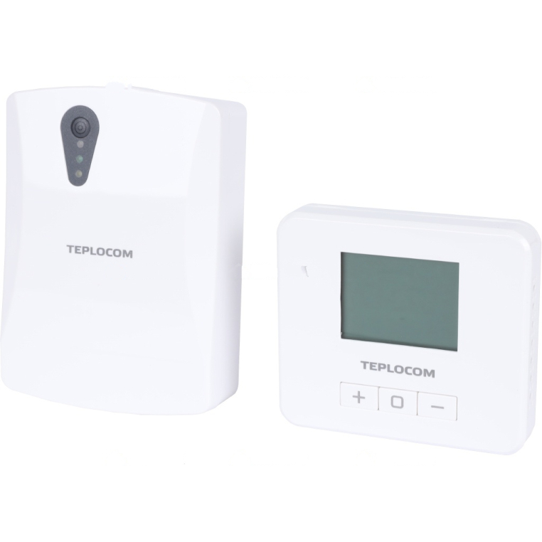 914 Teplocom Термостат комнатный Teplocom TS-2AA/3A-RF, беспроводной, реле 250В, 3А