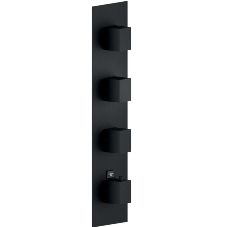 Смеситель для душа Nobili Seven WE00103/QBM (на 3 выхода) Velvet black