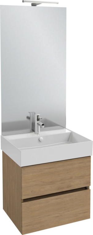 Комплект мебели Jacob Delafon Tolbiac 60 дуб давос натуральный (EB2381-E75+EXSA112-00+EB1470-NF)