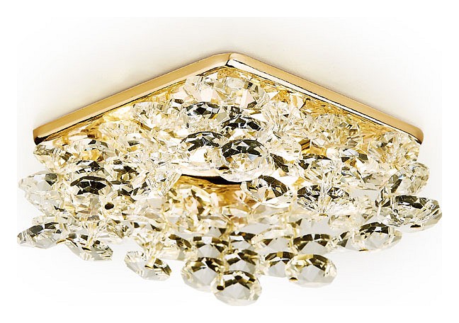 Встраиваемый светильник Ambrella Crystal K309 K309 CL/G
