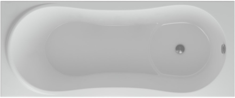 Акриловая ванна Aquatek Афродита 150x70 AFR150-0000043 без гидромассажа, с фронтальным экраном (слив справа)
