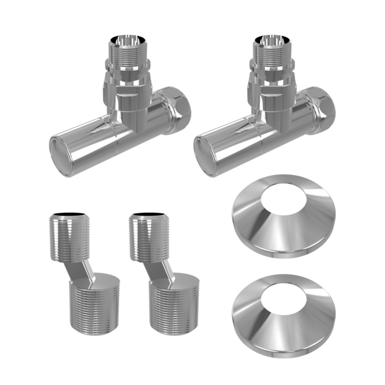 Комплект подключения Lemark с круглыми вентилями LM03412R (LM03412R)