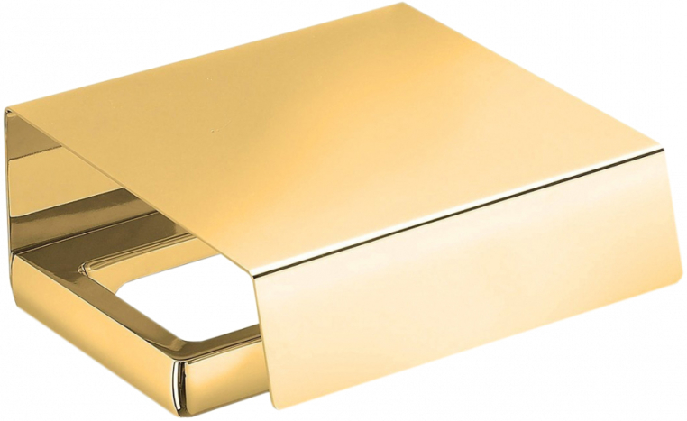 Держатель туалетной бумаги Colombo Lulu B6291.GOLD с крышкой