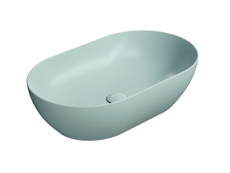 Раковина накладная GSI 883415 60х37 Ghiaccio matt
