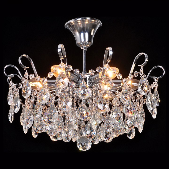 Люстра на штанге Natali Kovaltseva Happy Diamonds I HAPPY DIAMONDS I 11546/6C CHROME