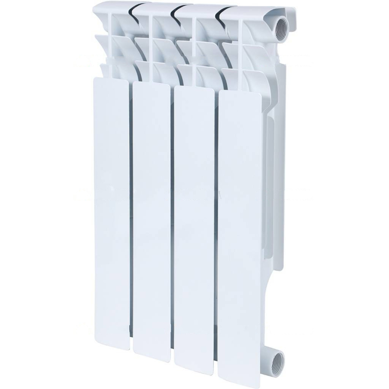 ROMMER Plus BM 500 4 секций радиатор биметаллический (RAL9016)