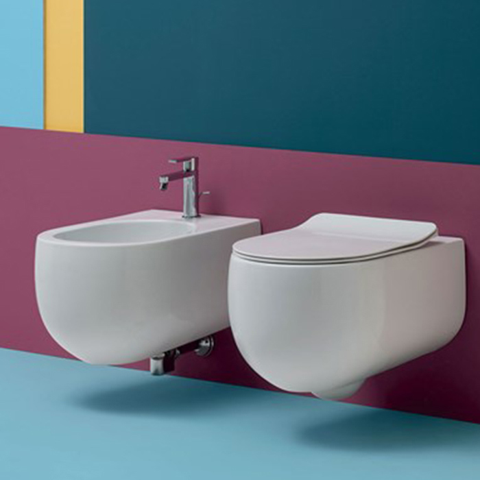 Биде подвесное Kerasan Flo 312301