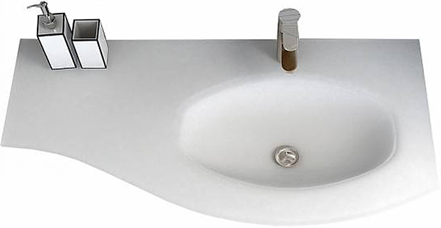 Раковина Cezares Vague 104 см 82408 правая