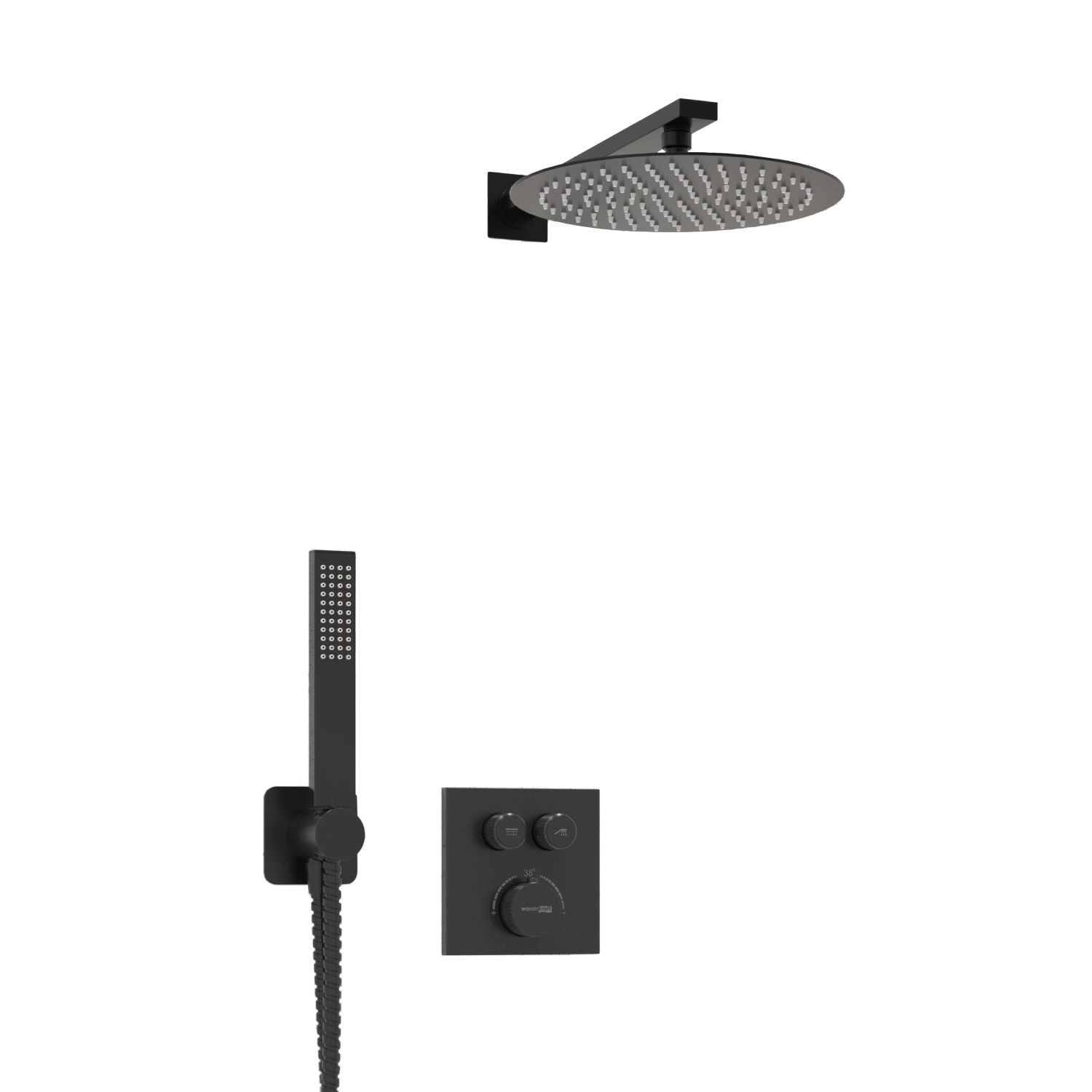 A7448.219.258.302.240.218 Thermo Встраиваемый комплект для душа с верхней душевой насадкой и лейкой