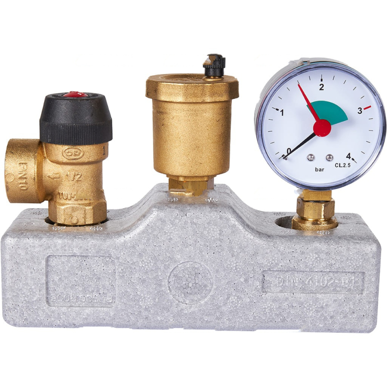 SVS-0040-055032 STOUT Группа безопасности котла 1" (до 50 кВт) (в теплоизоляции) (503.528)
