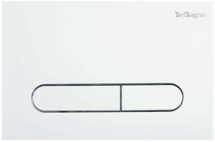 Кнопка смыва BelBagno PROSPERO BB004-PR-BIANCO цвет-белый