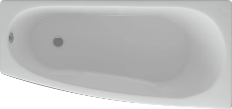 Акриловая ванна Aquatek Пандора 160x75 PAN160-0000039 правая, без гидромассажа, с фронтальным экраном