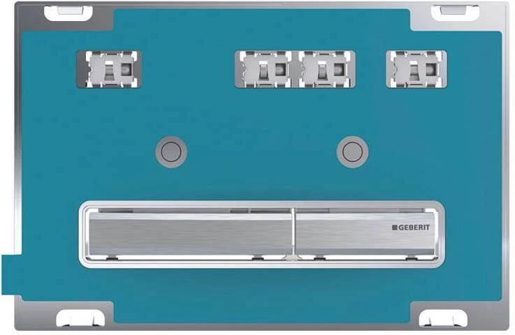 Кнопка смыва GEBERIT Sigma 50 New 115.788.00.2 (сталь без панели)