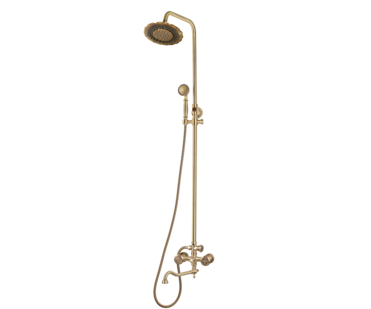 Душевая стойка Bronze de Luxe ROYAL 10121DDF бронза
