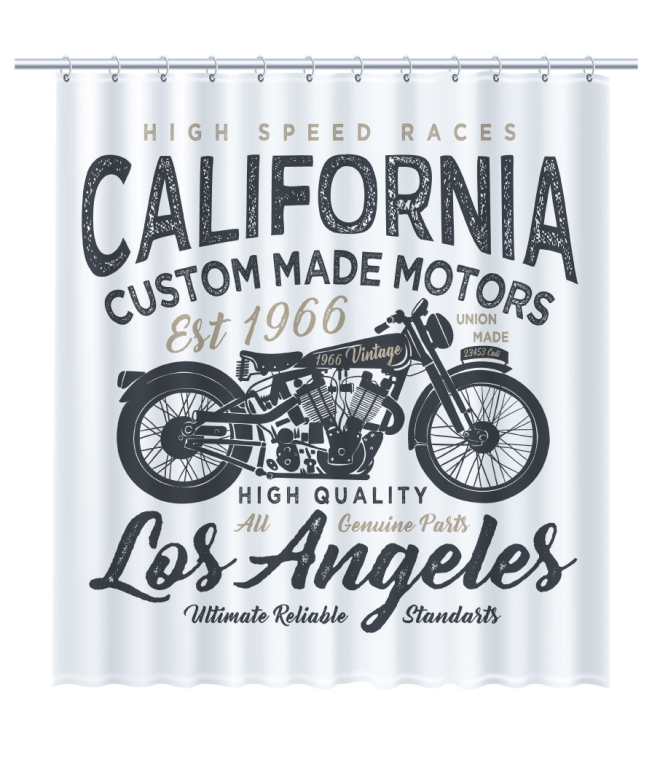 Штора для ванной FIXSEN CALIFORNIA (FX-2500)