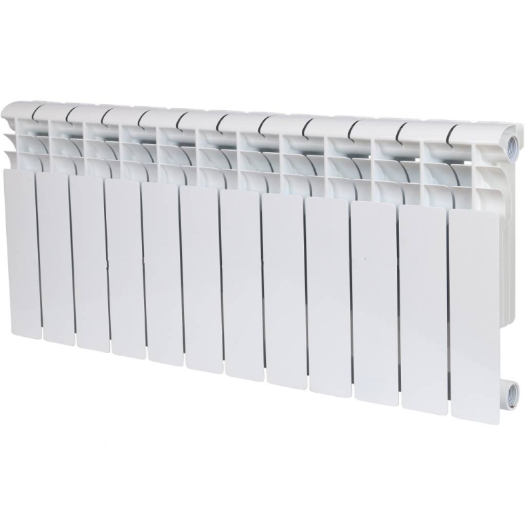 ROMMER Profi BM 350 (BI350-80-80-130) 12 секций радиатор биметаллический (RAL9016)