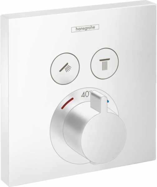 Смеситель термостатический для душа Hansgrohe ShowerSelect 15763700 2 режима