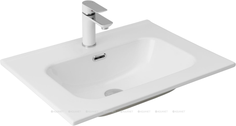 Раковина для тумбы Aquanet Flat 60 00254363