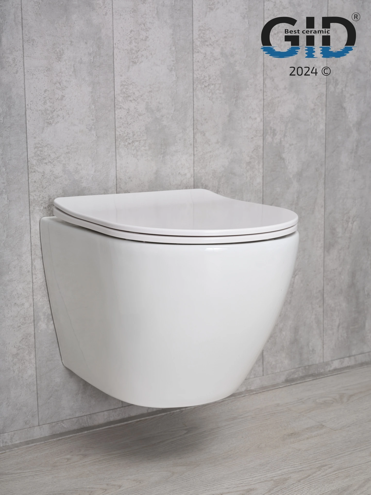 Унитаз подвесной Gid Tr2198 61107Y белый 49x36x35.5
