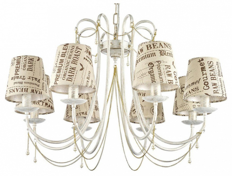 Подвесная люстра Arti Lampadari Tarsia Tarsia E 1.1.8 WG