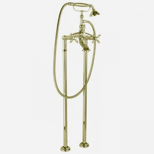 Смеситель для ванны Cezares Nostalgia NOSTALGIA-VDP-03/24-M золото