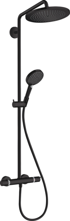 Душевая стойка Hansgrohe Croma Select 26890670 черный