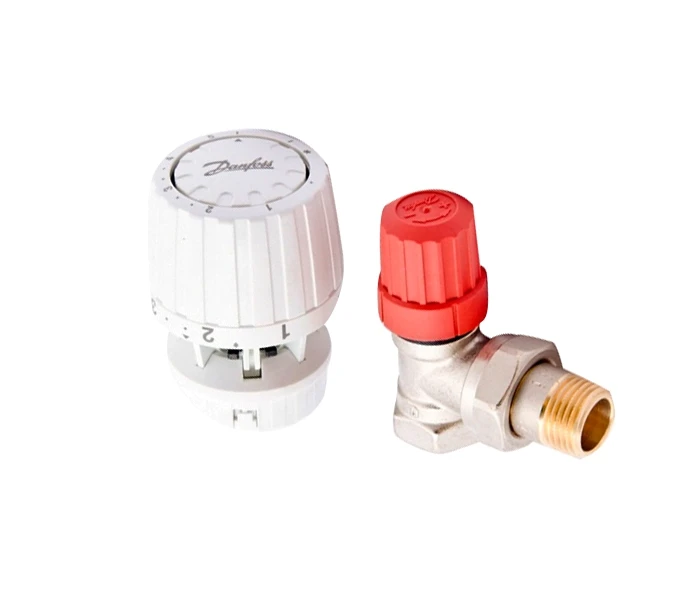 Danfoss Комплект термостатических элементов 3/4 угловой для двухтрубной системы (013G2235)