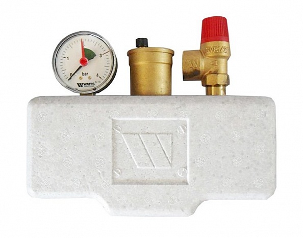 Группа безопасности котла Watts KSG 30/25M-ISO ( с теплоизоляцией) 23 бар (до 200 кВт) (10005205)