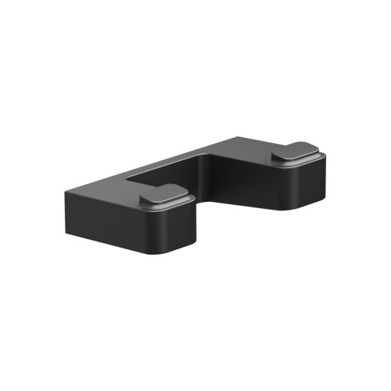 Крючок Ravak 10° Black TD 100.20 X07P554 черный матовый