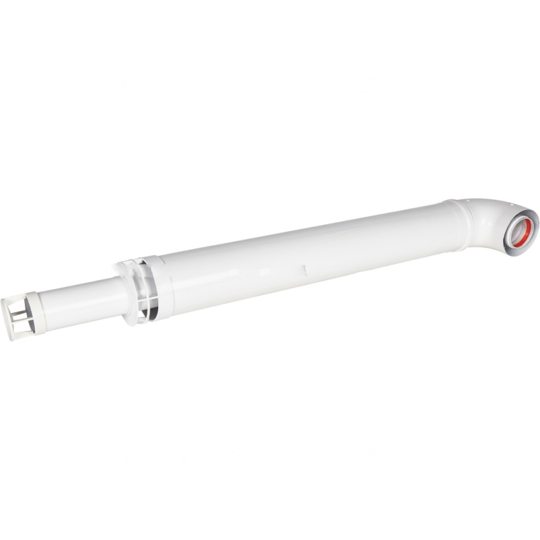 ROMMER RCA-6010-251000 Комплект дымохода АНТИЛЕД УНИВЕРСАЛЬНЫЙ 60/100 - 1000мм (кроме Immergas и Navien Deluxe 75/100 )