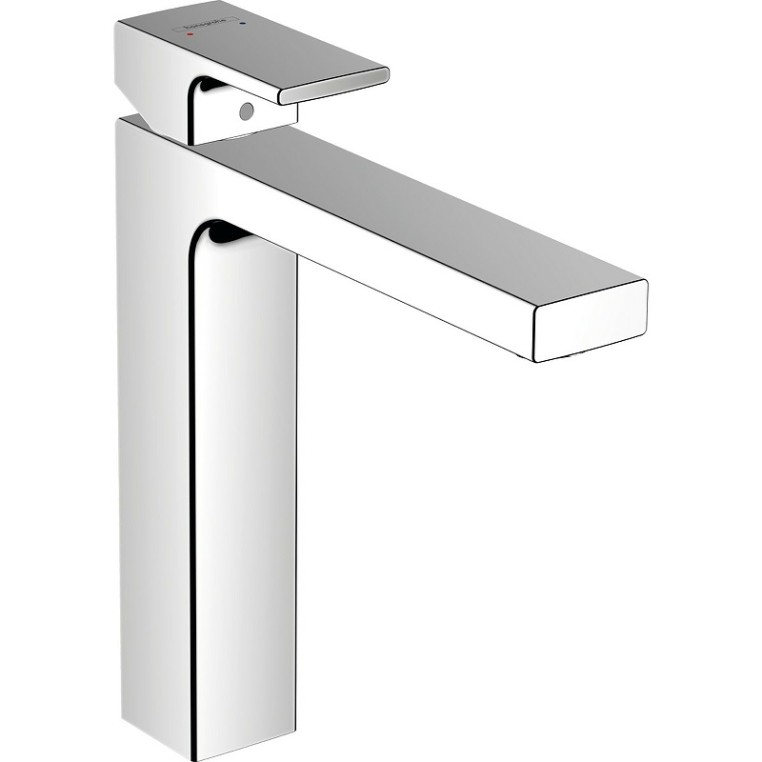 Смеситель для раковины Hansgrohe Vernis Shape 71562000 с донным клапаном Push-Open хром