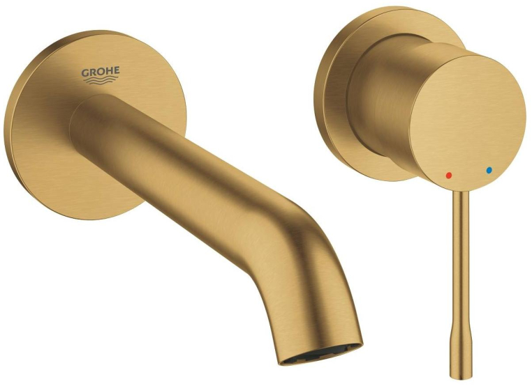 Смеситель для раковины GROHE Essence+ 19408GN1 настенный, холодный рассвет, матовый