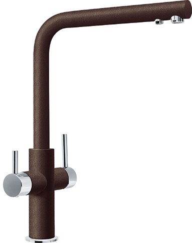 Смеситель для кухни Franke Neptune Clear Water 115.0370.696 шоколад