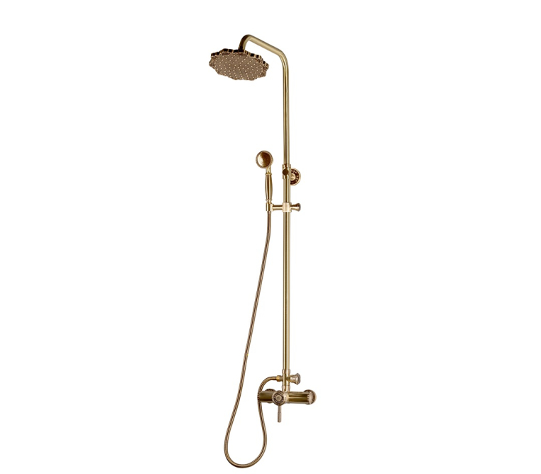 Душевая стойка Bronze de Luxe WINDSOR 10118/1F бронза