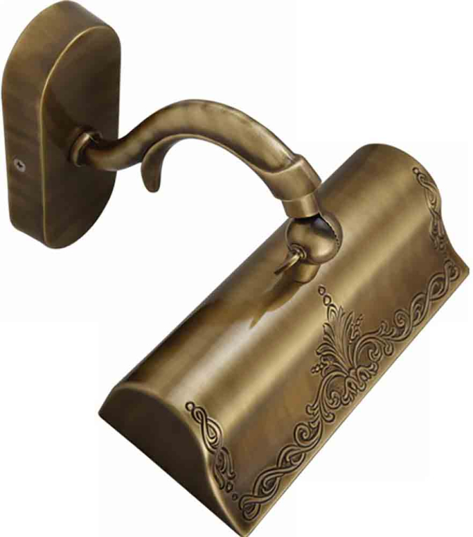 Светильник-карниз настенный Migliore Mirella 17191 бронза L20 cm