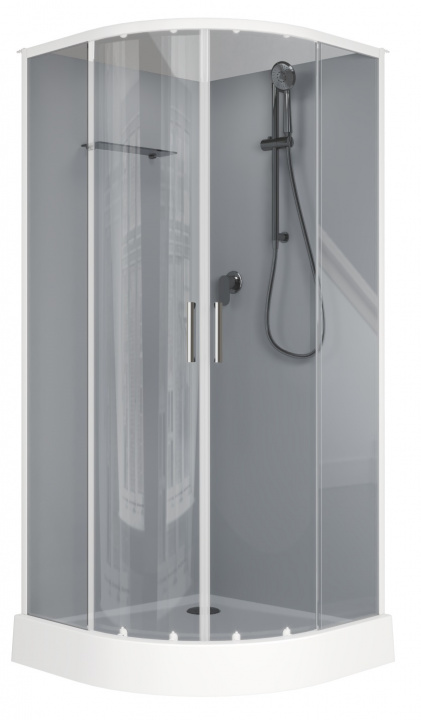 Душевая кабина Aquanet Passion EVO R 00267255 white 90x90 набор 4
