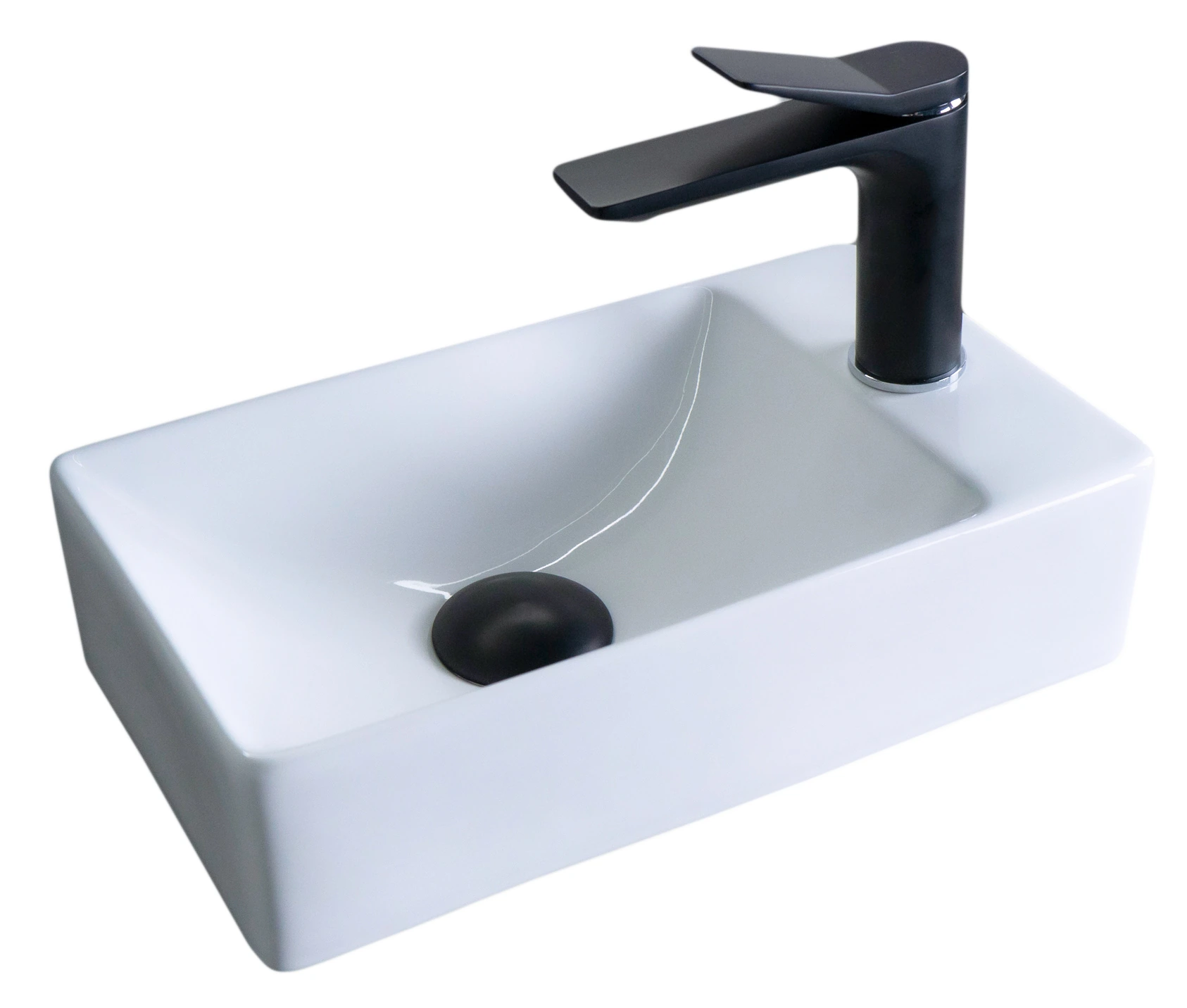 Раковина Gid N9261 61122 подвесная белая 38x22x10