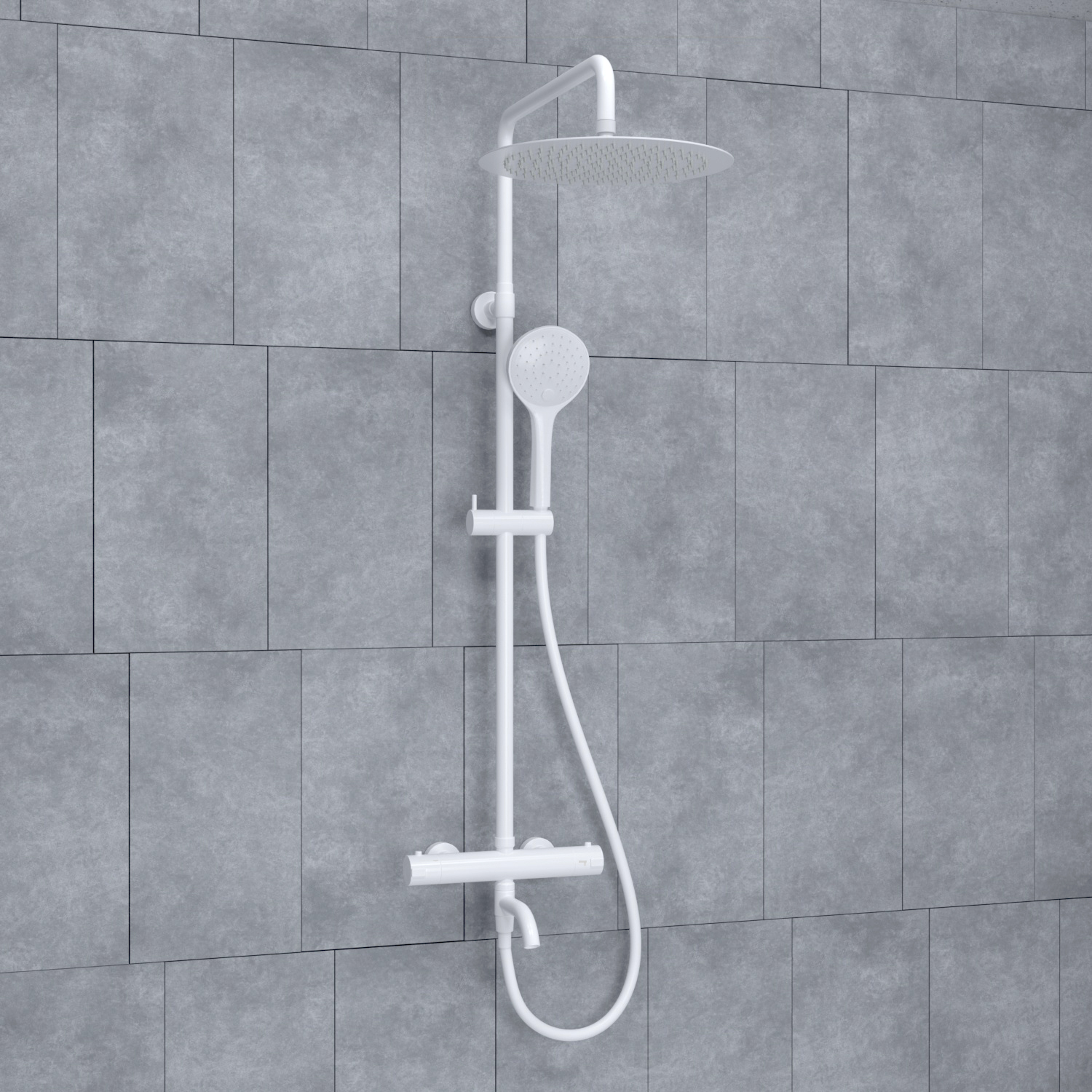 A188.161.155.WM Thermo Душевой комплект с термостатическим смесителем